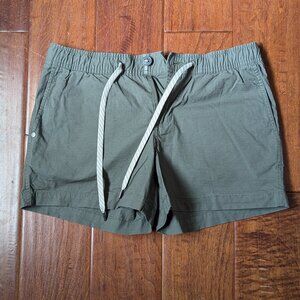 Vuori Womens Ripstop Short, Army Green, Small